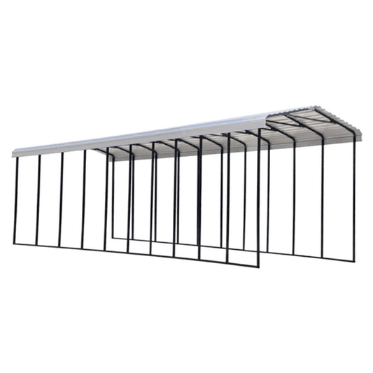 Arrow RV Carport 14 x 47 x 14 Ft. - Eggshell