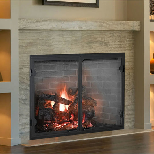 Majestic Biltmore 42" Herringbone Open Wood-Burning Fireplace - SB80HB