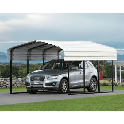 Arrow Carport 10x24x7 Ft. - Eggshell