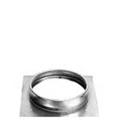 8" DuraLiner Round Flat Stove Connector - 8DLR-FCNR