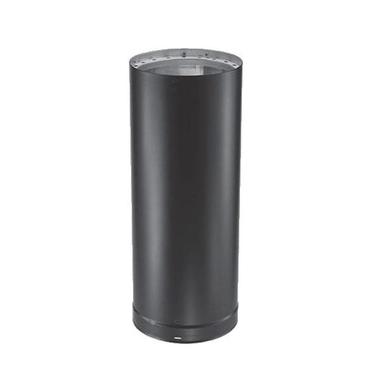 6" x 24" DVL Double-Wall Black Stove Pipe - 6DVL-24