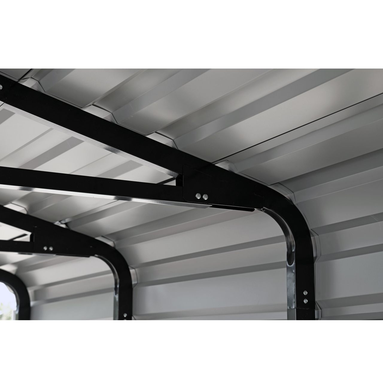 Arrow 20' x 20' x 9' Carport - Charcoal