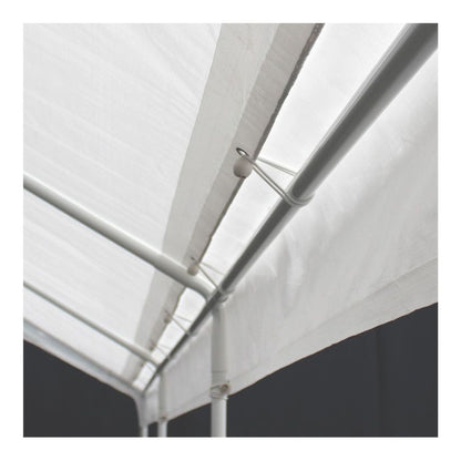 King Canopy 8" White Ball Bungee Straps - 25 Pack