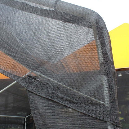 King Canopy  10 x 20 Black Garden Shade Canopy