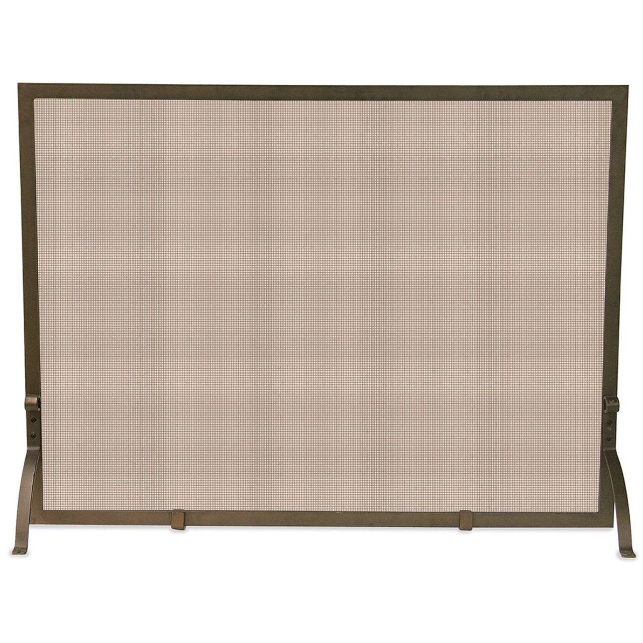 Single Panel Bronze Finish Screen