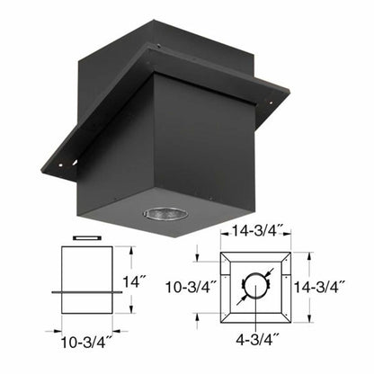 4" PelletVent Pro Cathedral Ceiling Support - 4PVP-CS
