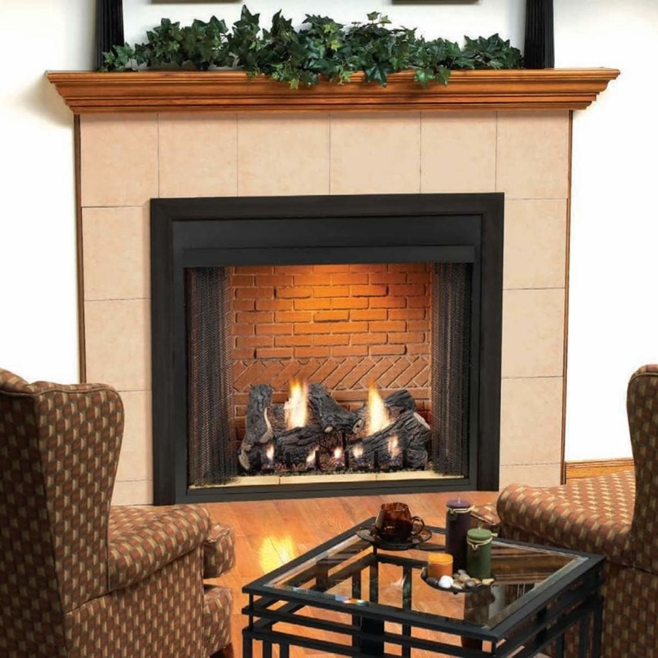 White Mountain Hearth Firebox, VF Premium 32, Circulating, Flush Front VFP32FB0F