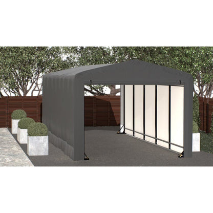 ShelterTube 10 x 23 x 8 Wind & Snow-Load Rated Garage - Gray