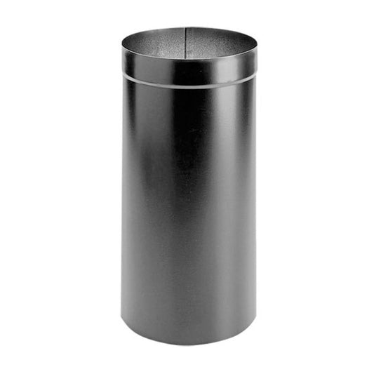 8" DuraBlack Oval-to-Round Adapter - 8DBK-ADOR