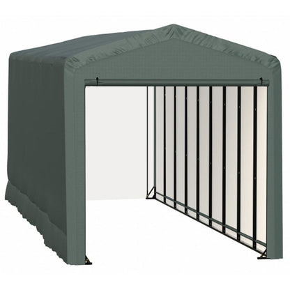 ShelterTube 14 x 40 x 16 Wind & Snow-Load Rated Garage - Green