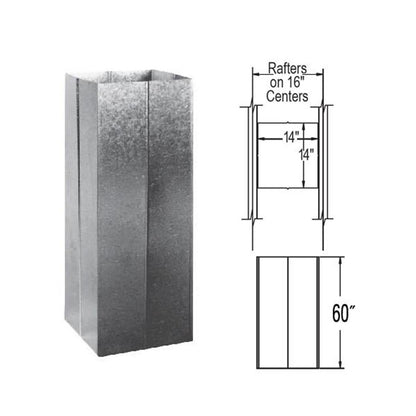 6 - 8 DuraPlus 5 Close Clearance Shield - 6DP-CCS60