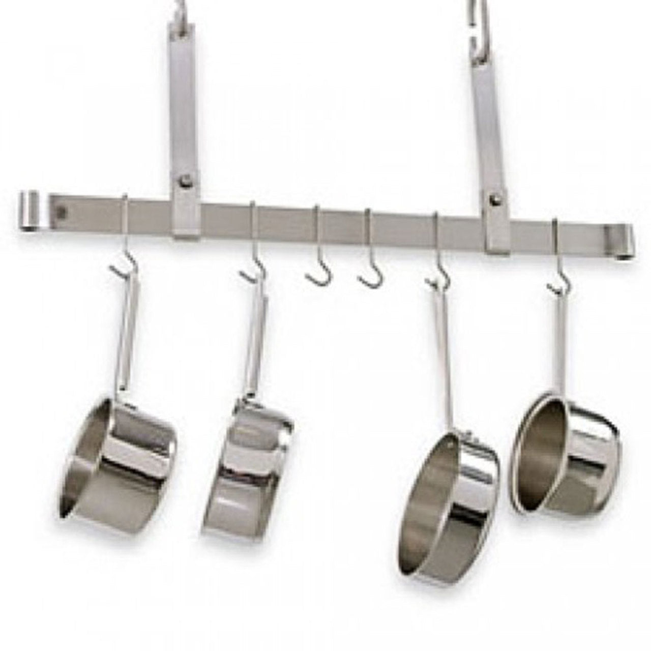 48" Adjustable Ceiling Bar Rack-Stainless Steel