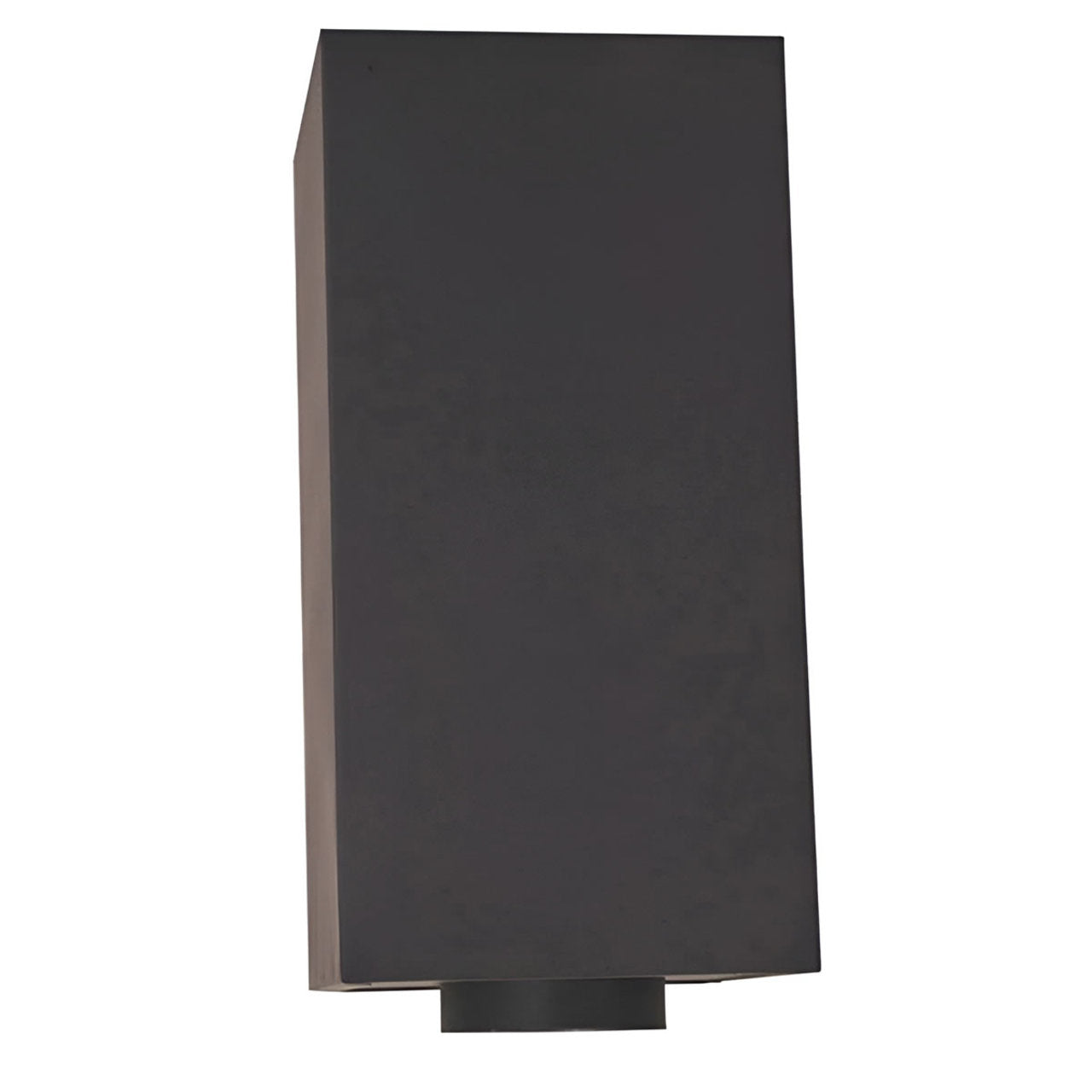 7" x 11" Ventis Class-A All Fuel Chimney Painted Black Cathedral Square Ceiling Support - VA-CCS1107