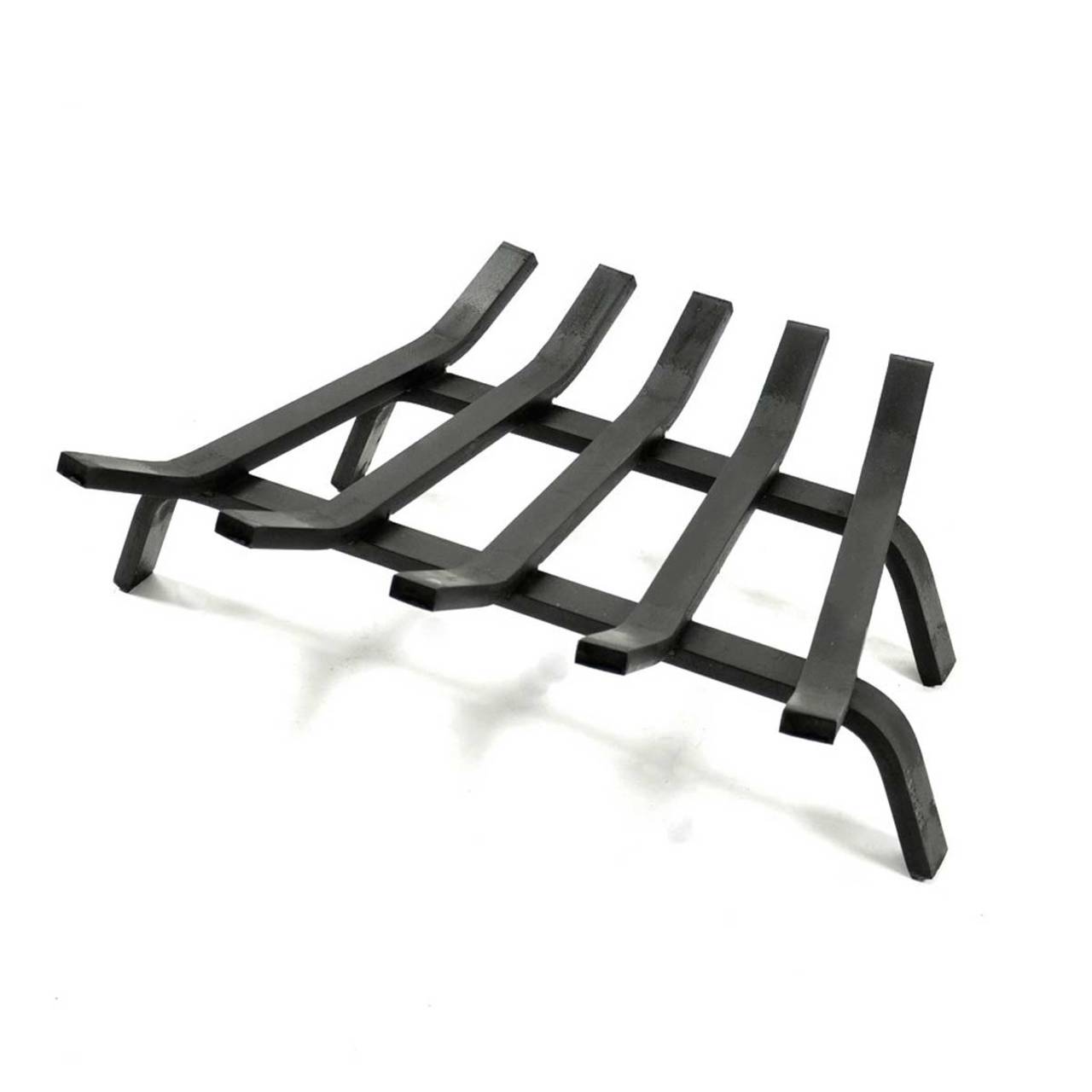 20" Black Lifetime Fireplace Grate - Zero Clearance Style - LG36