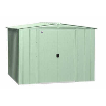 Arrow Classic Steel Storage Shed 8 x 8 Sage Green