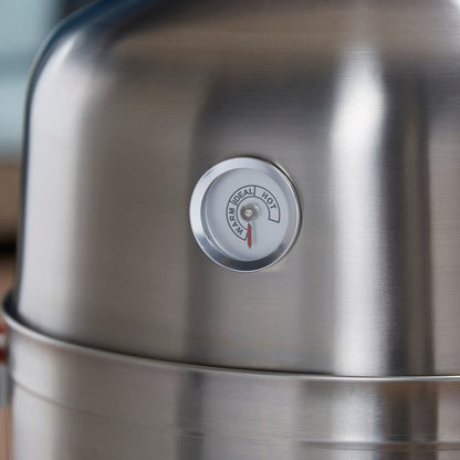Americana Stainless Steel Charcoal Water Smoker - 5025.2.911