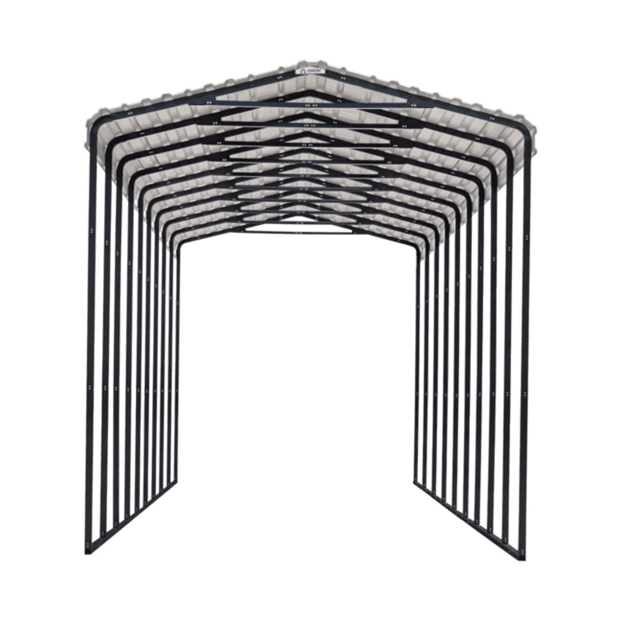 Arrow RV Carport 14 x 42 x 14 Ft. - Eggshell