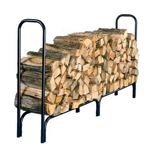 96" HY-C Tubular Black Log Rack - SLRXL
