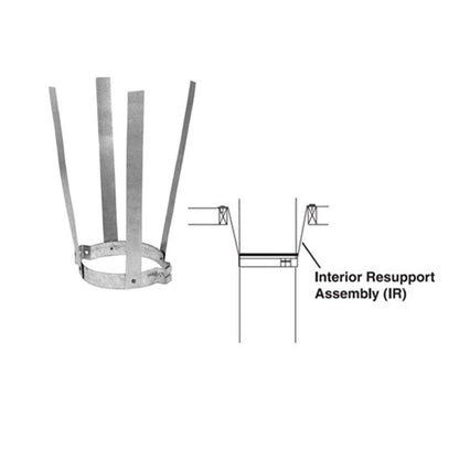 8" Selkirk Interior Resupport - 208435