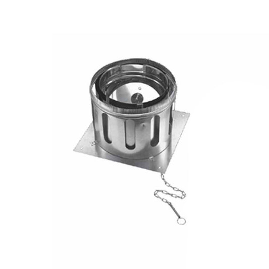 12" DuraChimney II Anchor Plate with Damper - 12DCA-APD