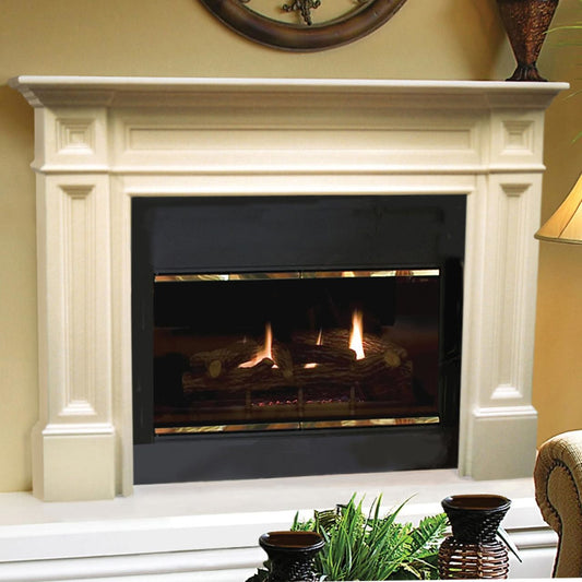 50'' Classique Unfinished Fireplace Surround by Pearl Mantels