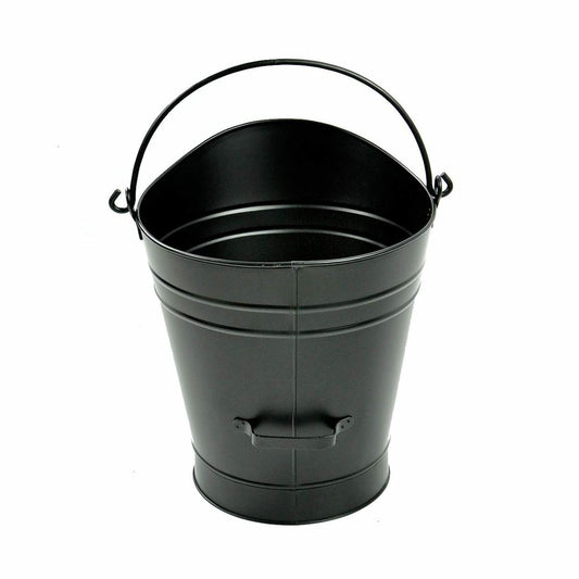 18" Coal Hod/Pellet Bucket - Black