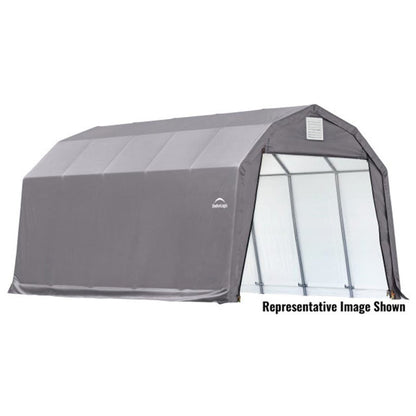 ShelterCoat 12' x  28' Garage Barn - Gray - 97253