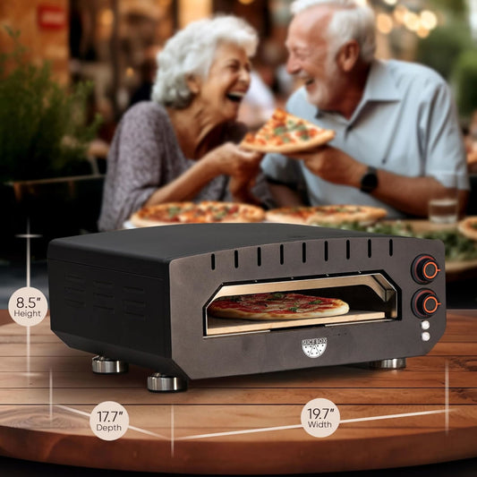 Fire Sense Slice Box Outdoor-Indoor Electric Pizza Oven - 64900