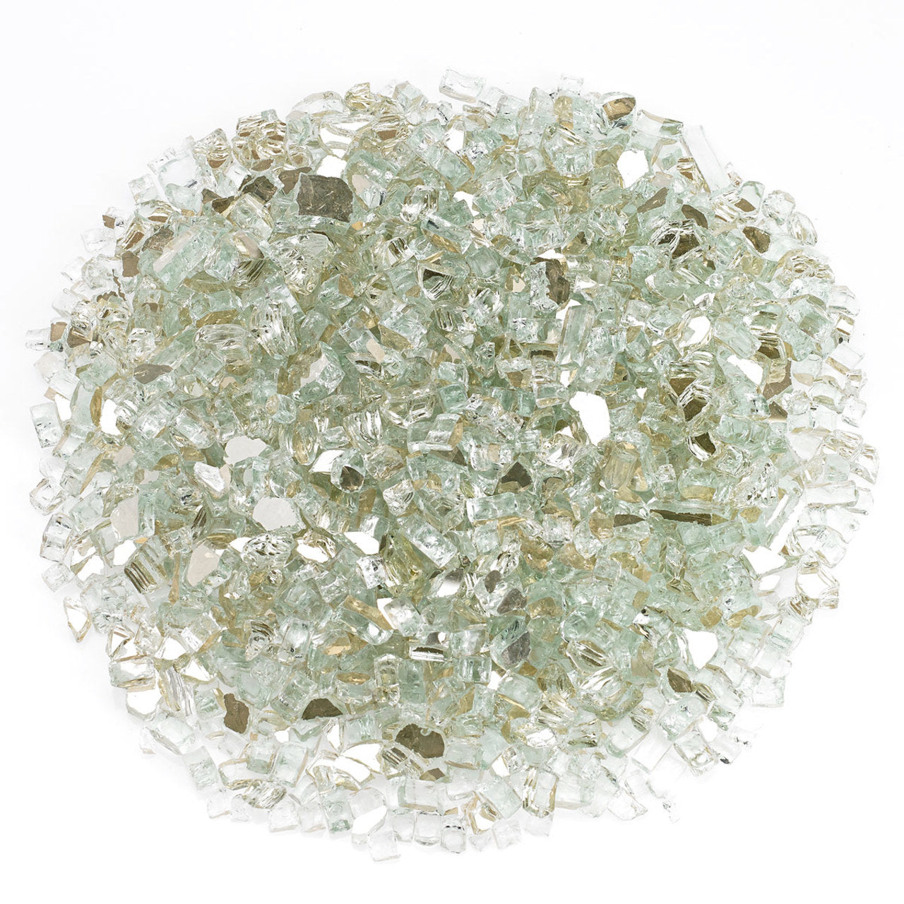 1/4" Platinum Reflective Fireglass-10 lb