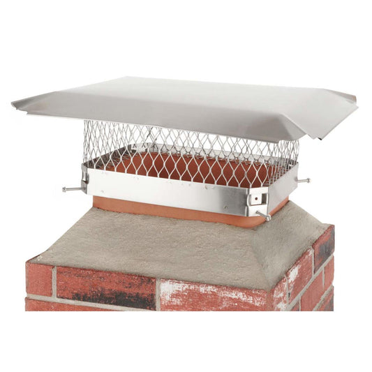 12" x 16" Stainless Steel Single Flue