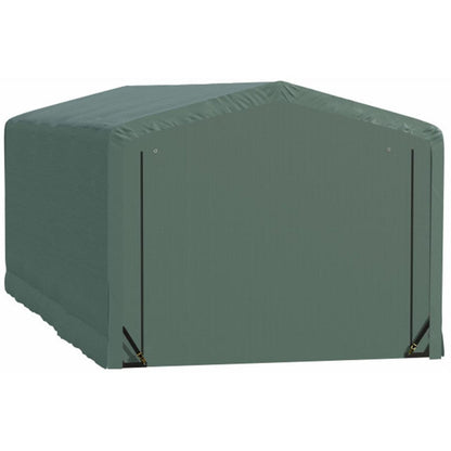 ShelterTube 10 x 23 x 8 Wind & Snow-Load Rated Garage - Green
