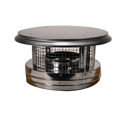 6" DuraPlus Round Chimney Cap - 6DP-VC