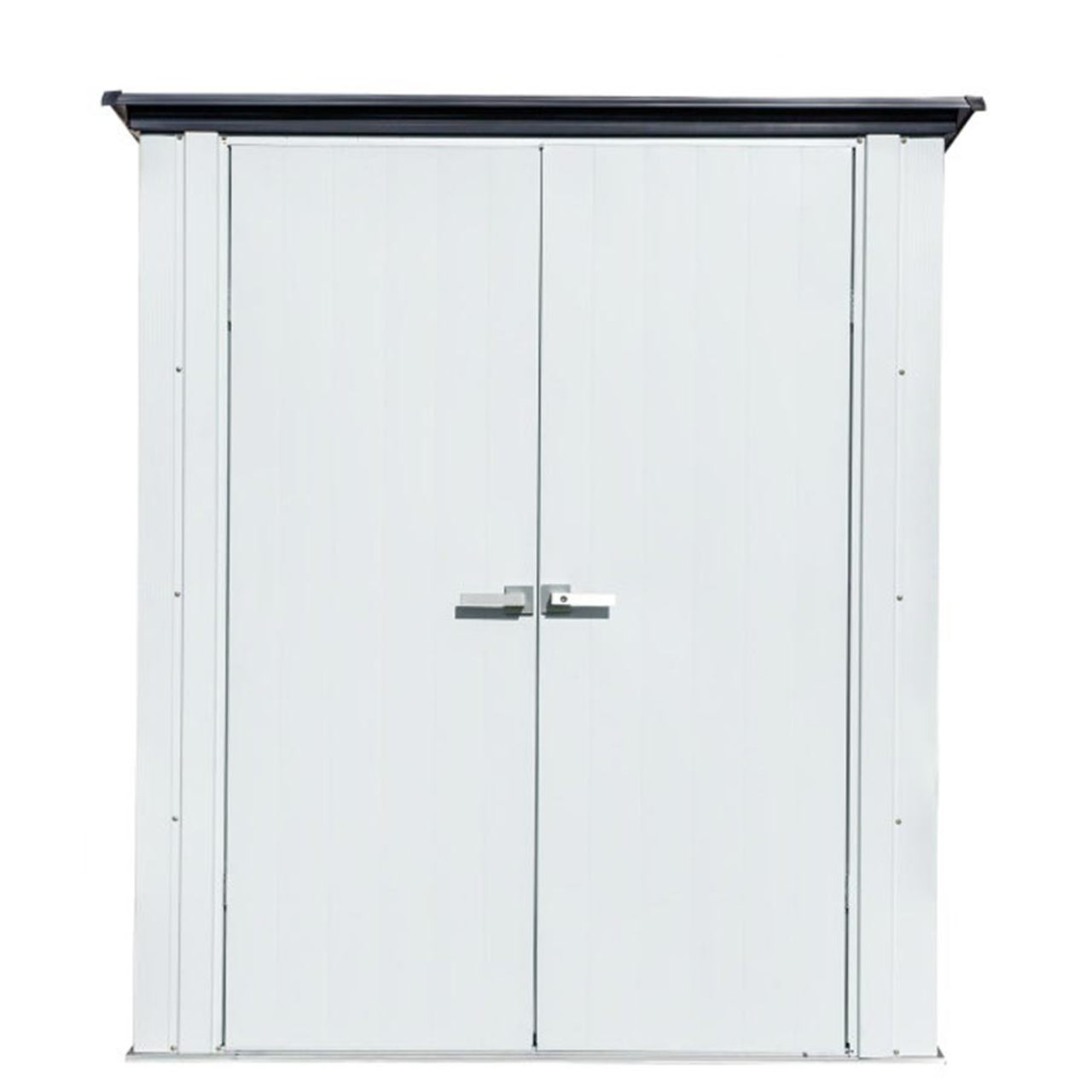 Spacemaker 5' x 3' Patio Shed - Flute Gray and Anthracite