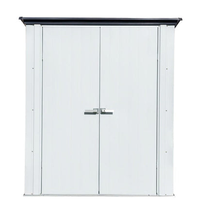 Spacemaker 5 x 3 Patio Shed - Flute Gray and Anthracite