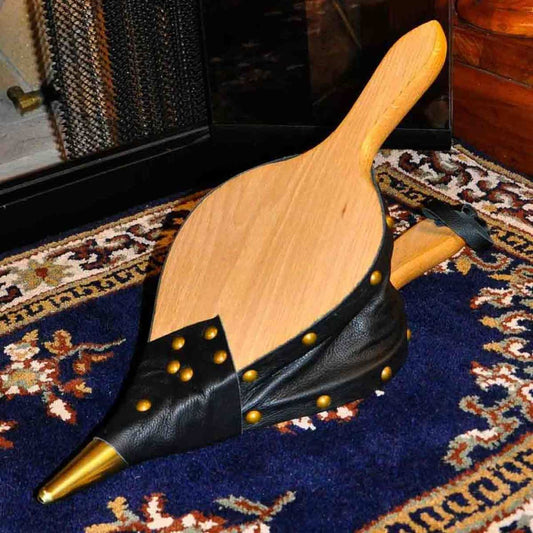 Johnny Beard Small Twin Valve Natural Oak Bellows