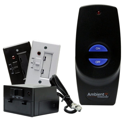 Monessen Hand-Held On/Off with Battery Receiver and Wall Cover Plates - RCB