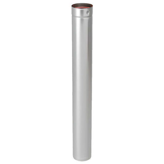 3" X 36" Ventis PelletVent Pipe Galvanized Chimney Pipe - VP-0336