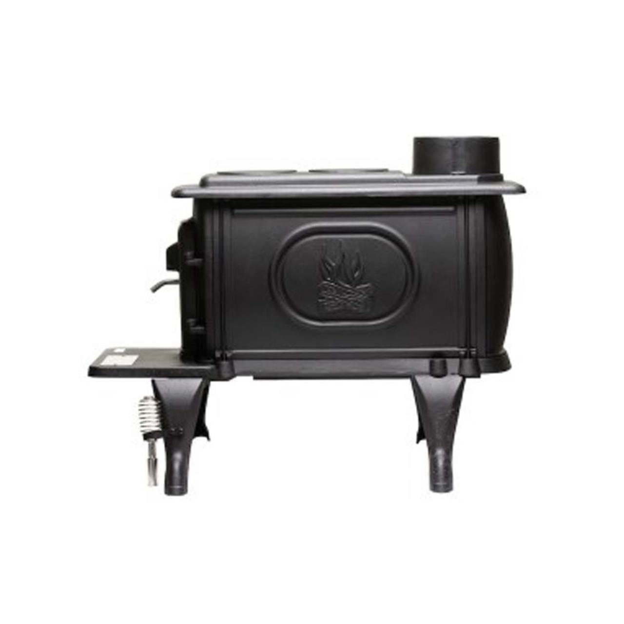 Log Wood 2020 EPA Certified Wood Burning Stove - Black