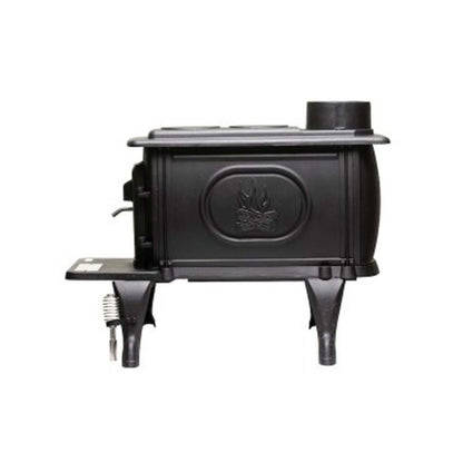 Log Wood 2020 EPA Certified Wood Burning Stove - Black