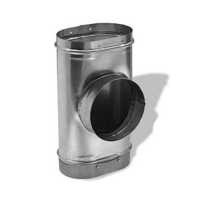 8 DuraLiner Oval Tee with Round Branch and Cap - 8DLR-OTRB