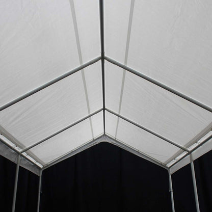 King Canopy  10' x 20' White 8 Leg Canopy