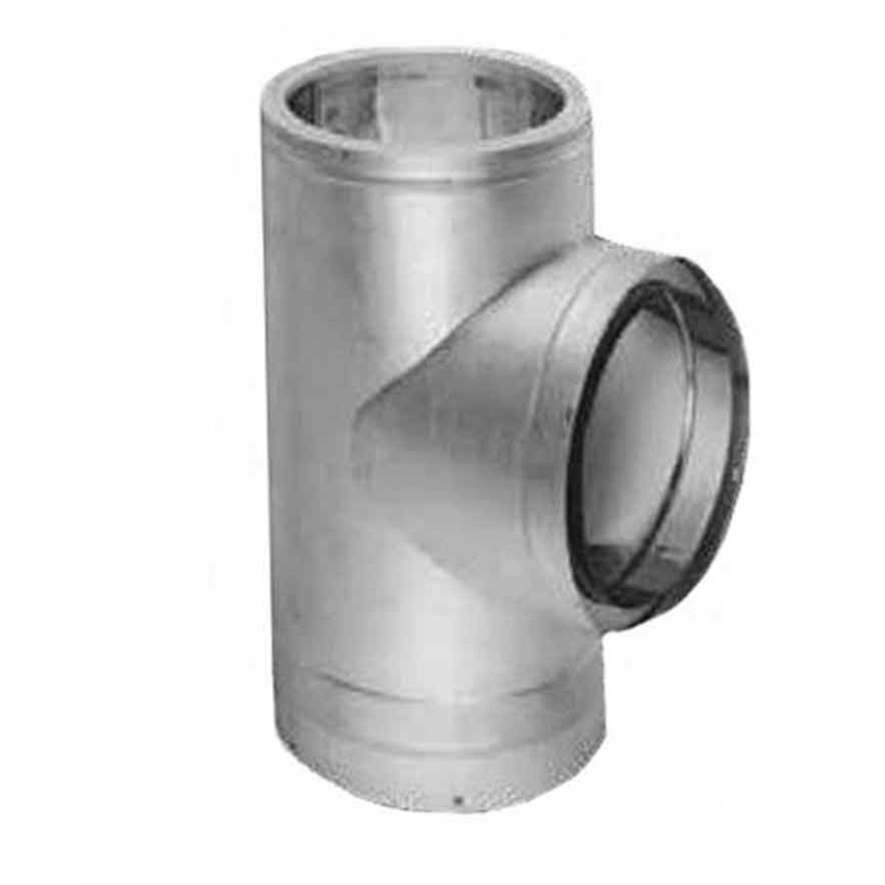 10'' DuraTech Stainless Steel Tee with C