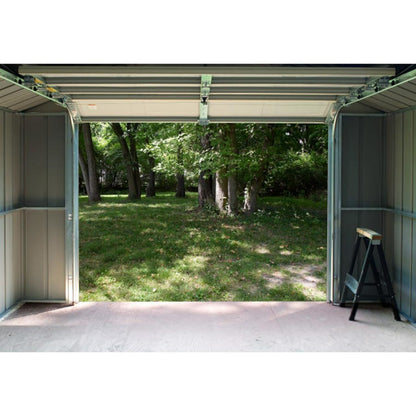 Arrow Murryhill 12 x 10 Steel Storage Garage/Building - Gray