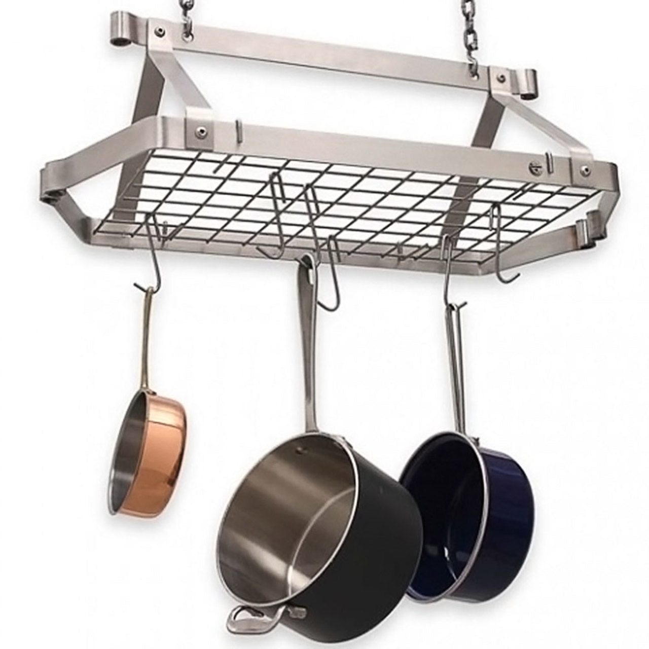 Decor Retro Rectangle Rack-Stainless Steel