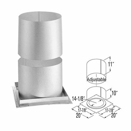 12" DuraTech Firestop Shield - 12DT-FRS