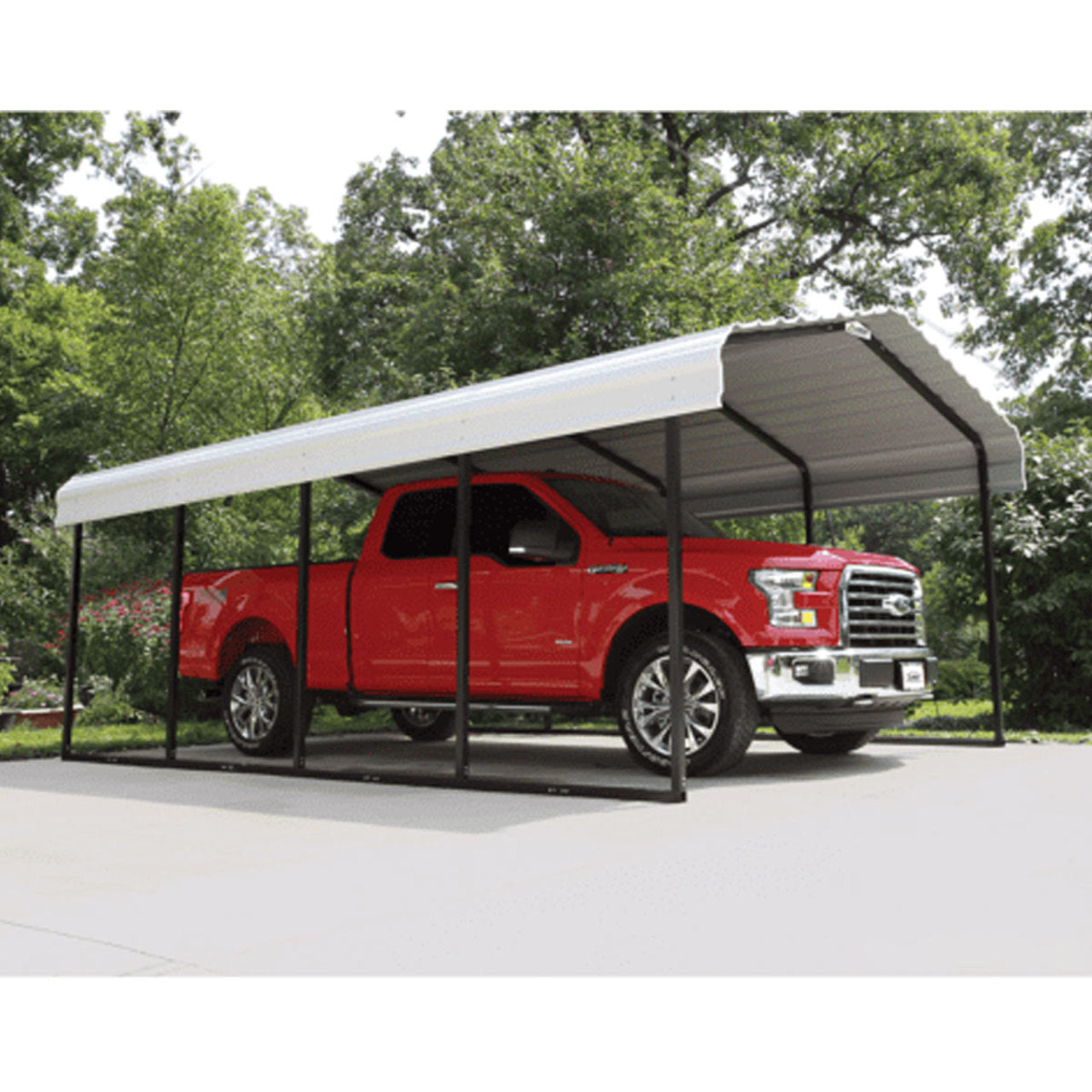 Arrow Carport 12 x 29 x 7 Ft. - Eggshell