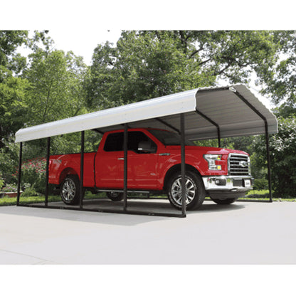 Arrow Carport 12 x 29 x 7 Ft. - Eggshell