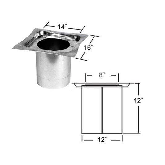 8" Selkirk Firestop-Joint Shield - 208465