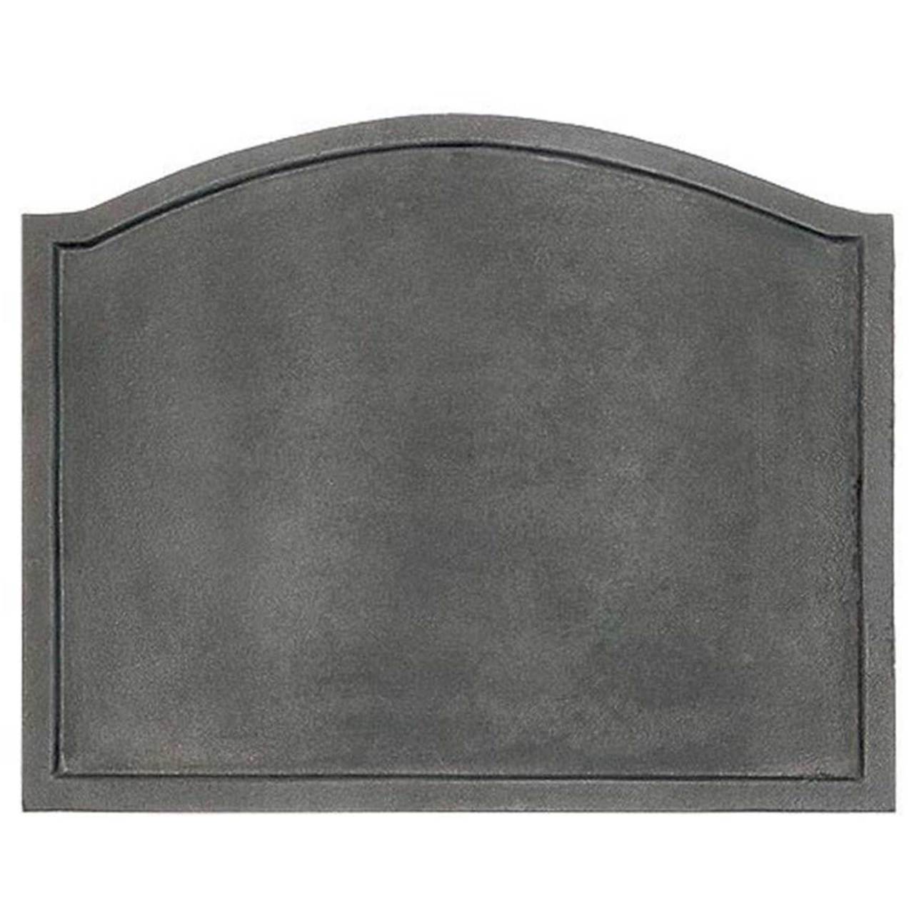 Plain Cast Iron Fireback - 22.5" W x 17