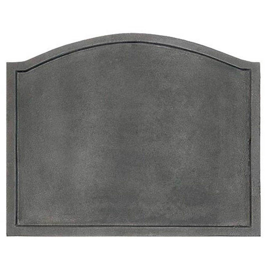 Plain Cast Iron Fireback - 22.5" W x 17